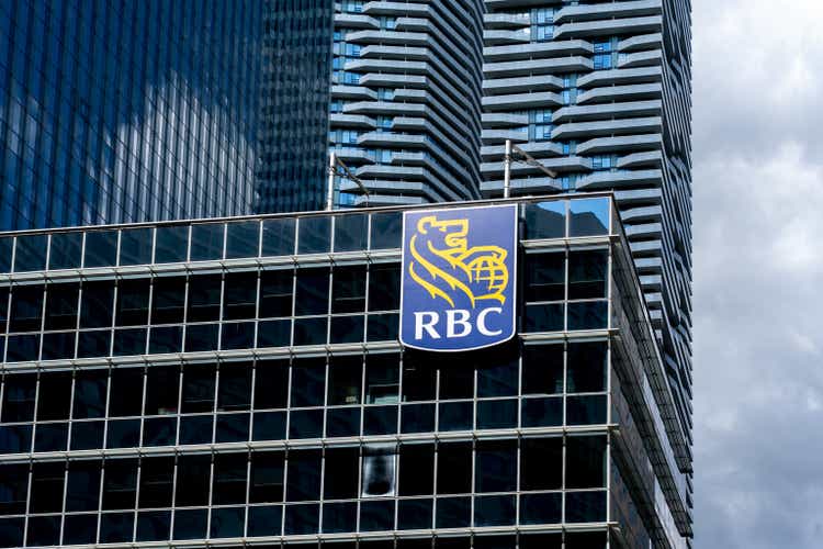 RBC (Royal Bank of Canada) office building in Toronto.
